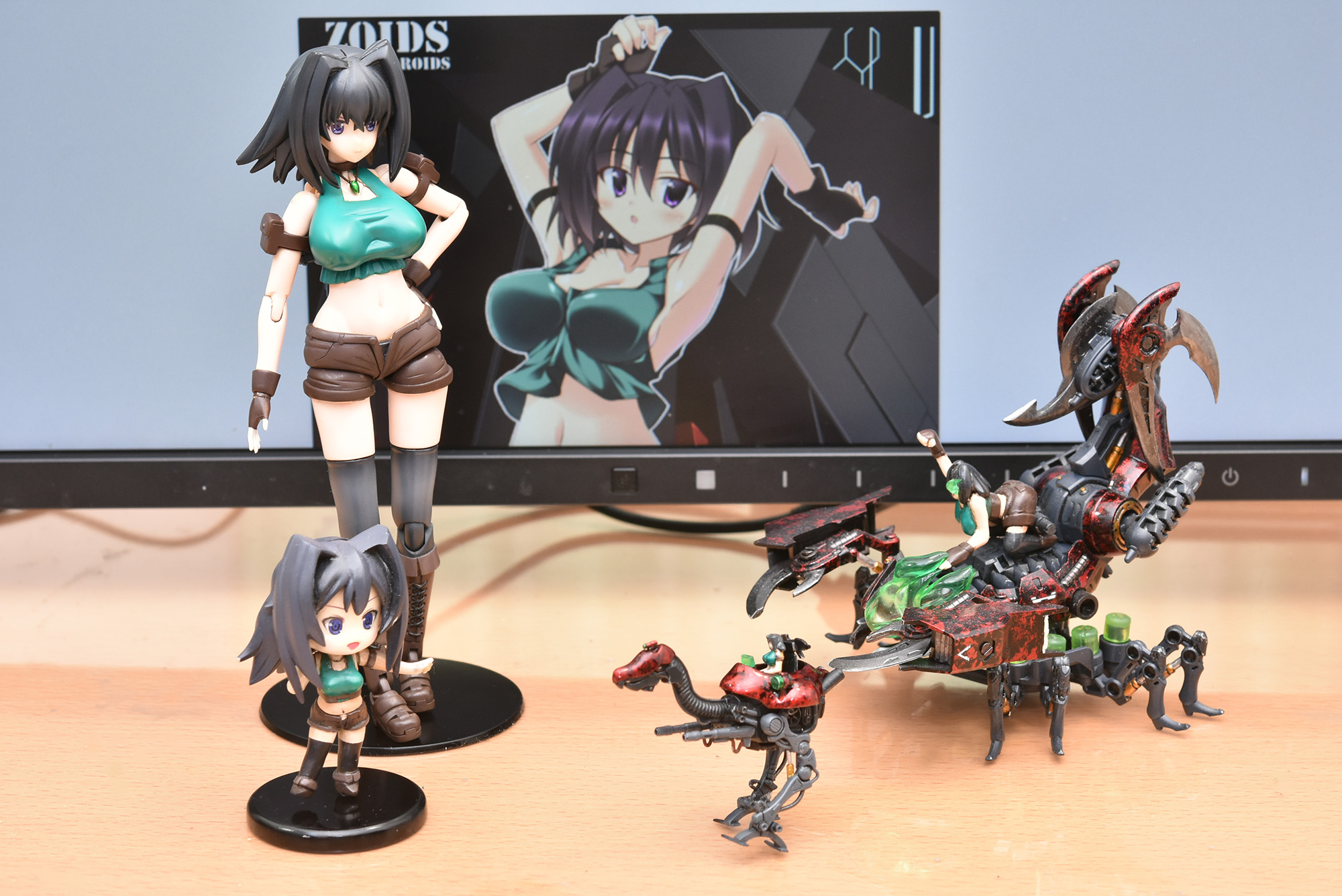 テレワーク中にデスクの横に置きたくなる！FA:Gを改造して看板娘を作成しました！ | zoikino
