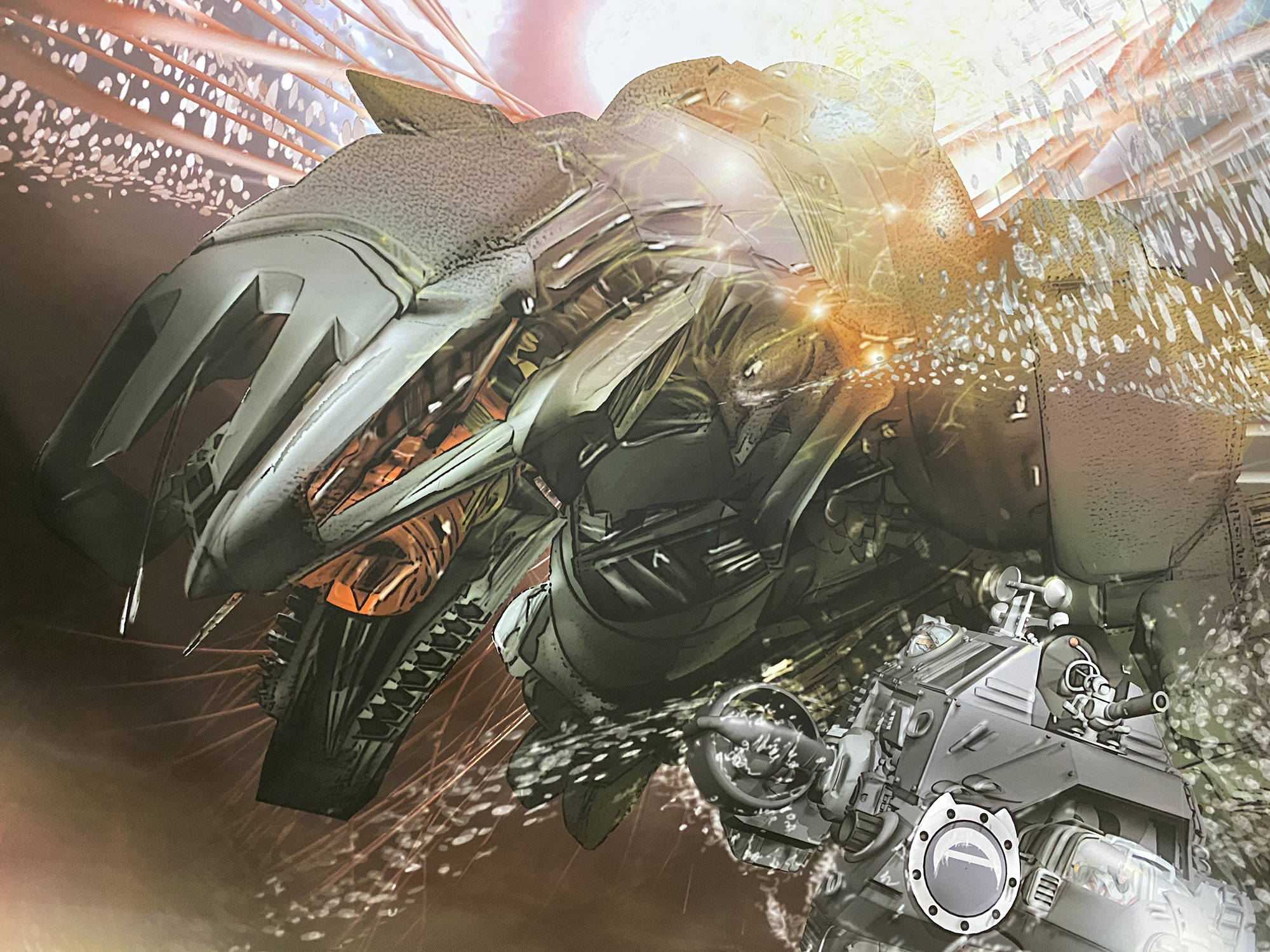 ゾイド源泉 -ZOIDS CONCEPT ART EXHIBITION-」フォトレポート