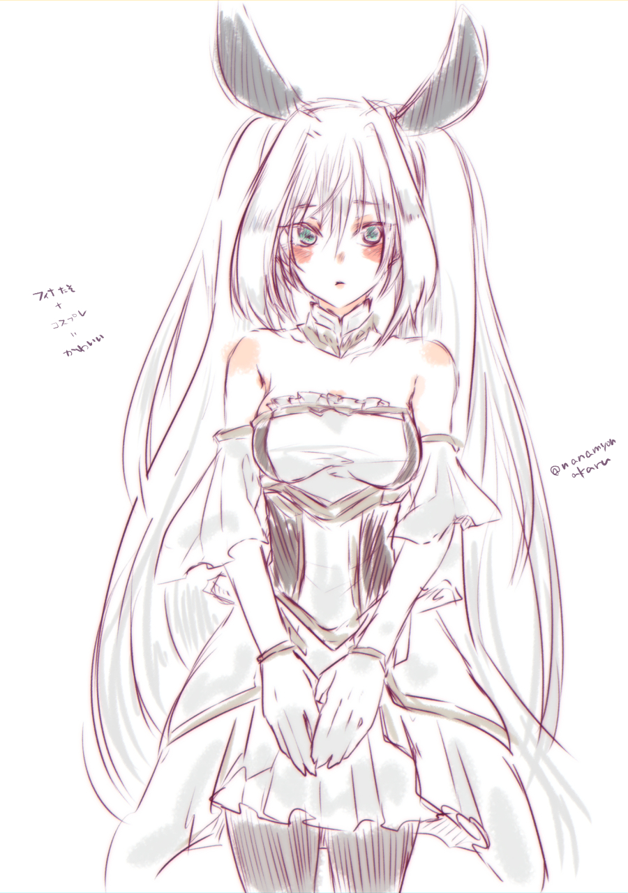 フィナ嬢イラストをいただきました そしてデスステzsの予約開始 Zoikino
