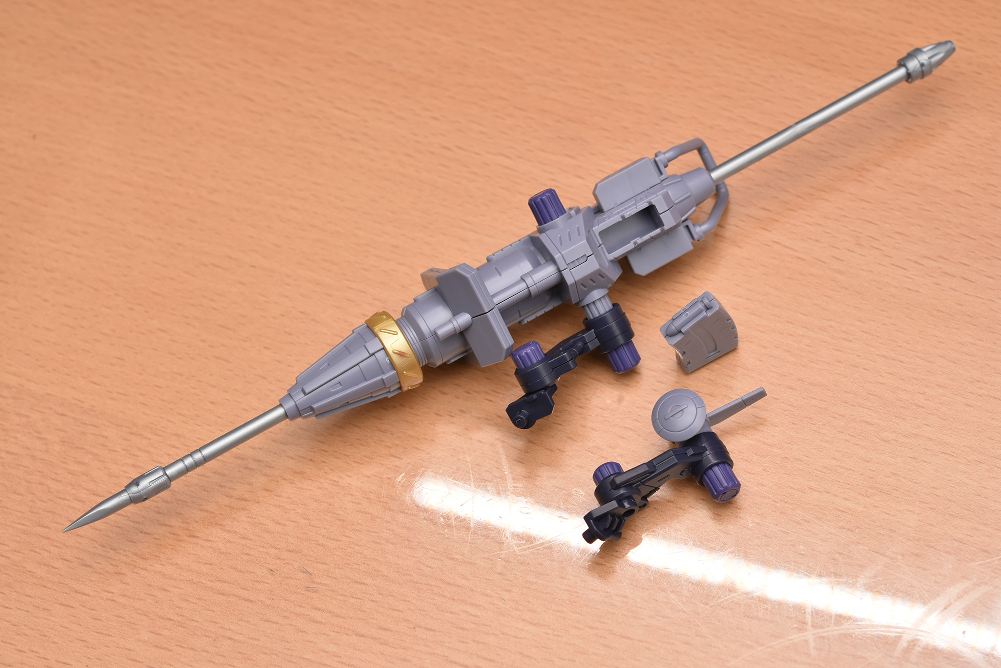 HMMレイヴェンラプターが完成しました！大型武器を装備しても
