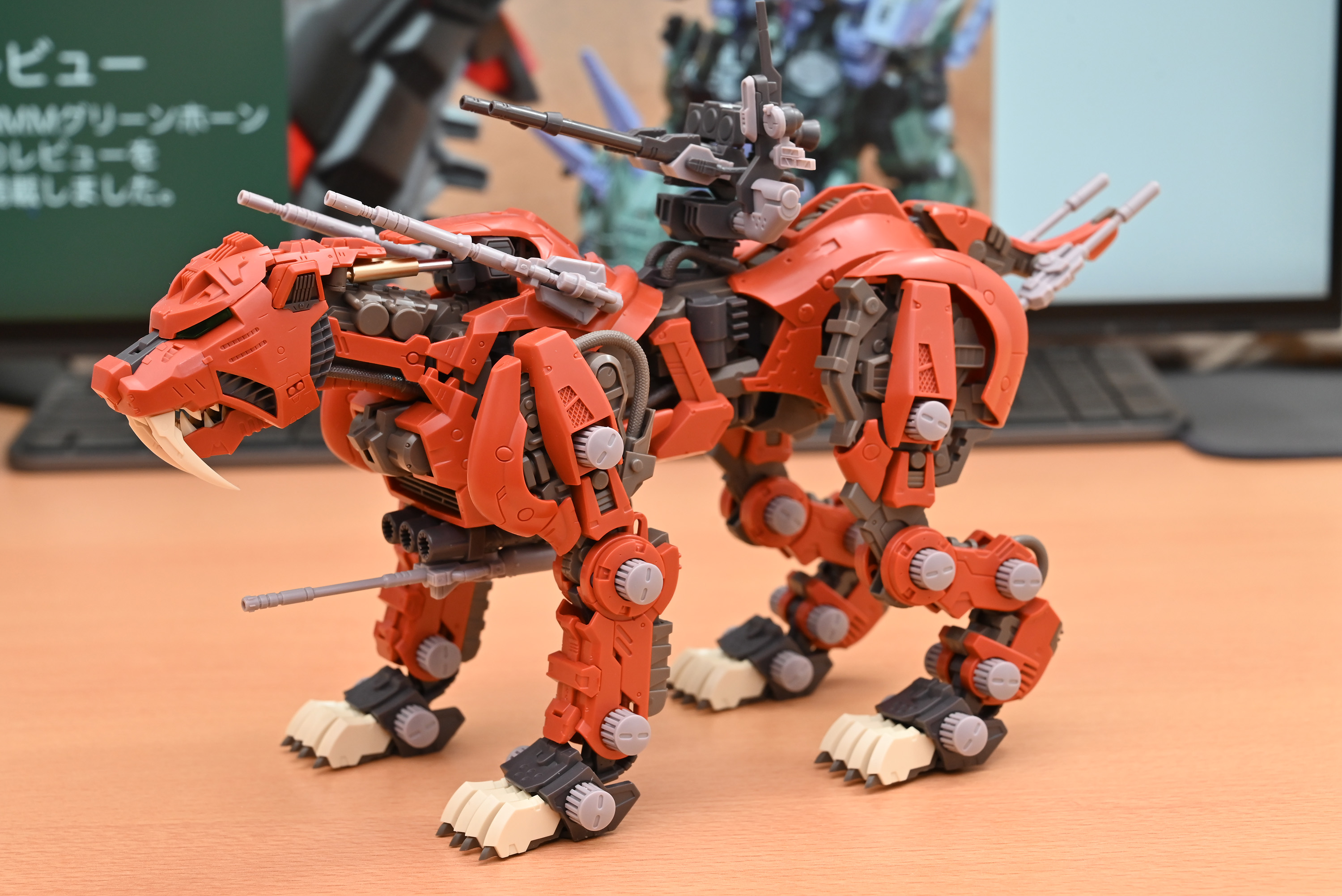HMMセイバータイガー マーキングプラスVer.が完成しました